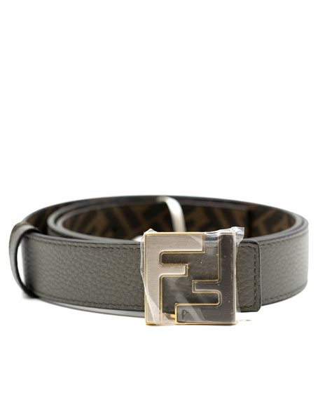 fendi belt doubke face|fendi leather belts.